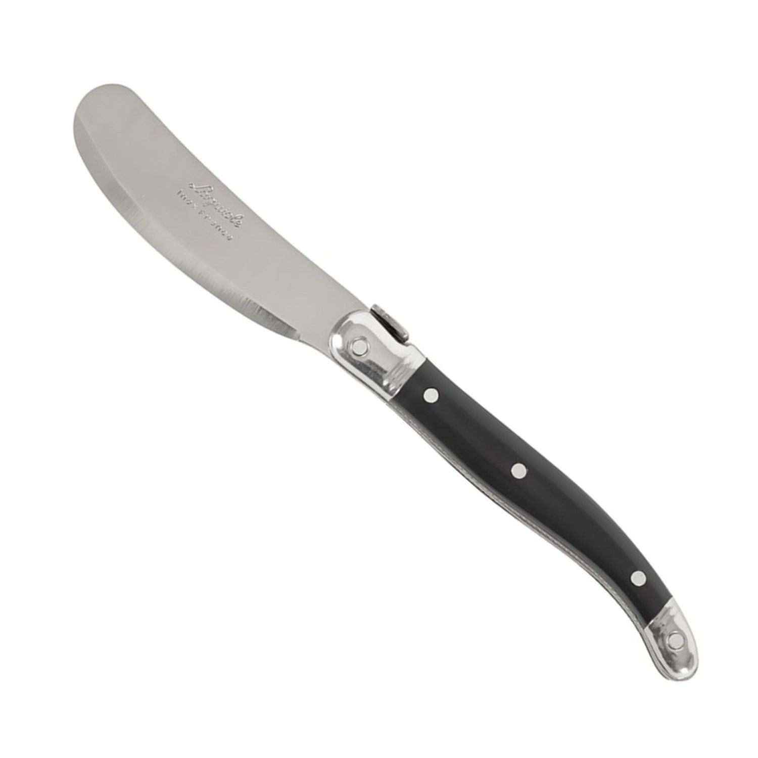 JEAN NERON Single Butter/Pate Knife - Black