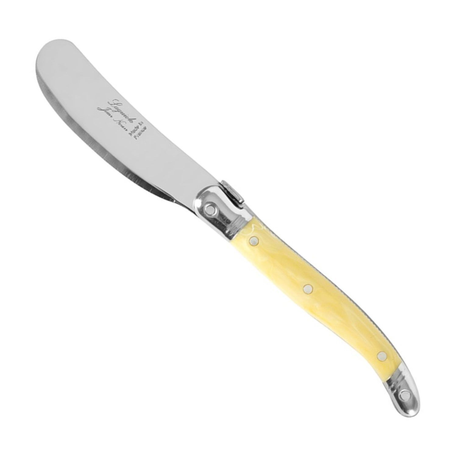 JEAN NERON Single Butter/Pate Knife - Light Horn