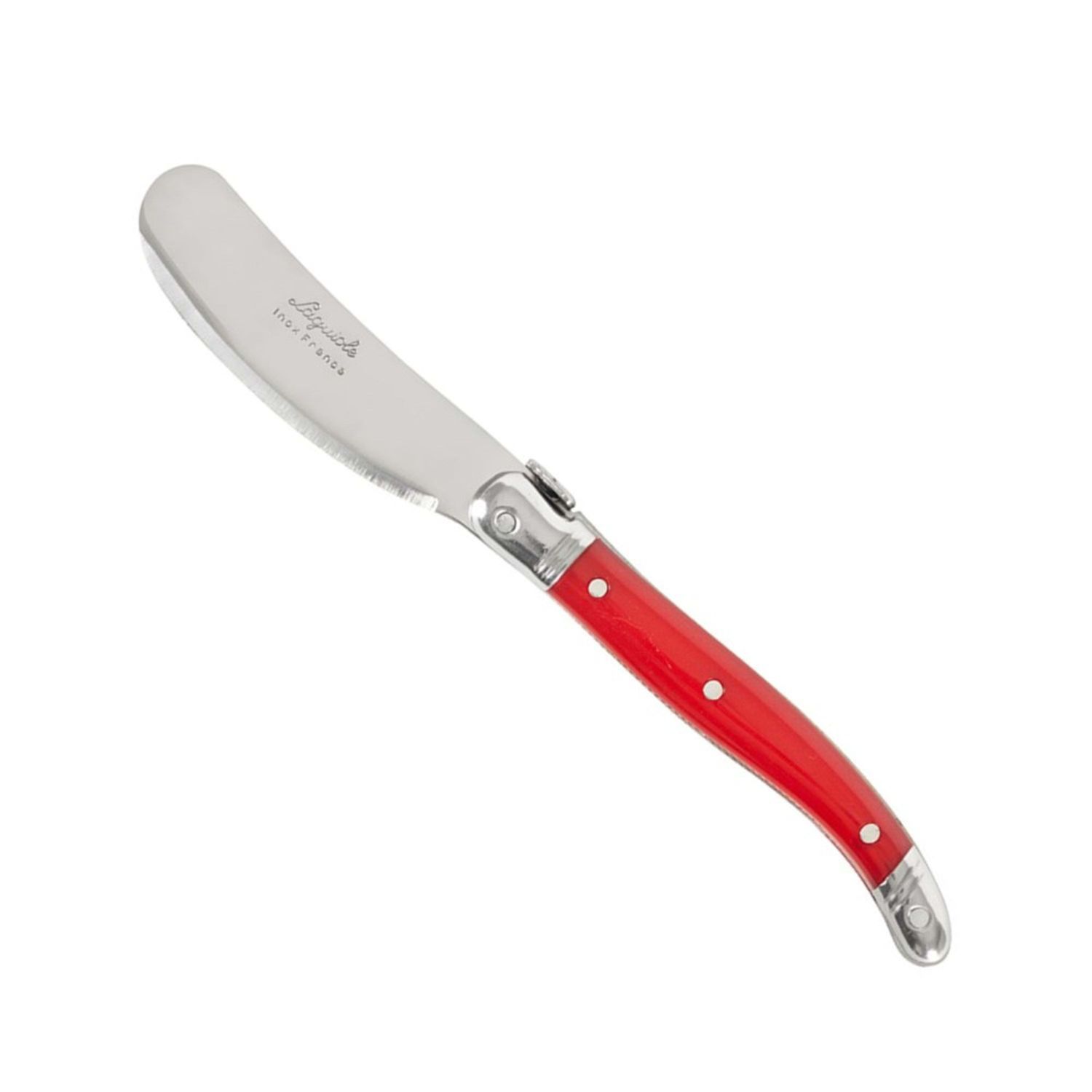 JEAN NERON Single Butter/Pate Knife - Red