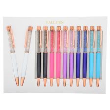 GIBSONS GIFTS Rose Gold Crystal Pens