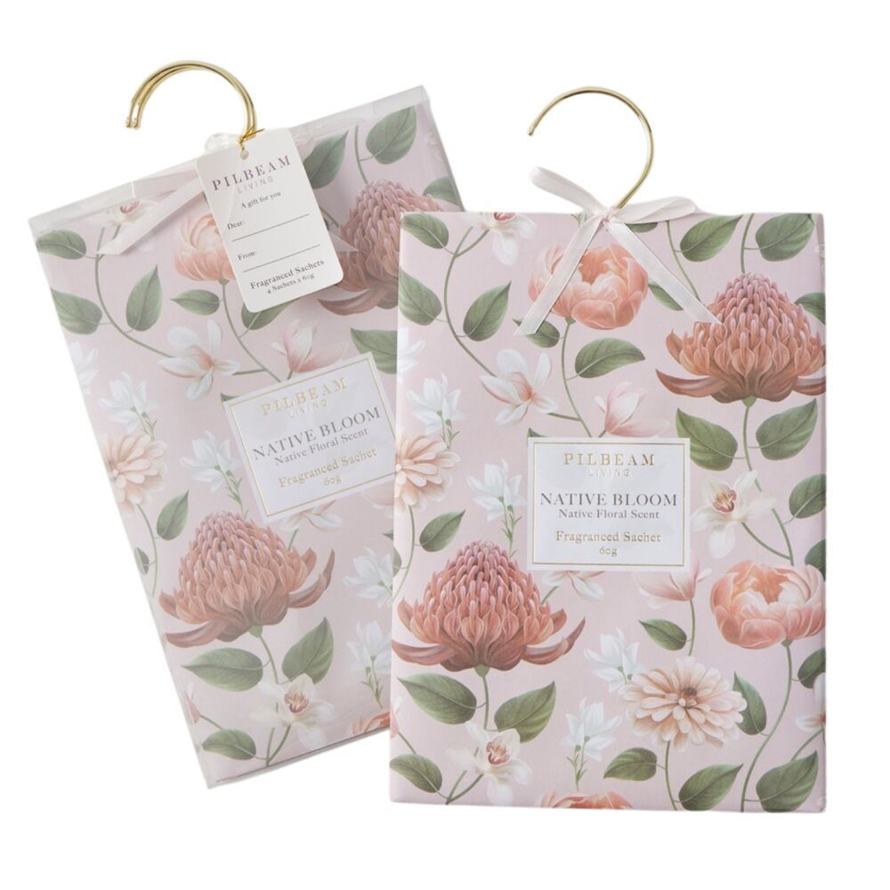 PILBEAM LIVING Native Bloom - Native Floral - Hanging Sachets - Native Floral - DISC