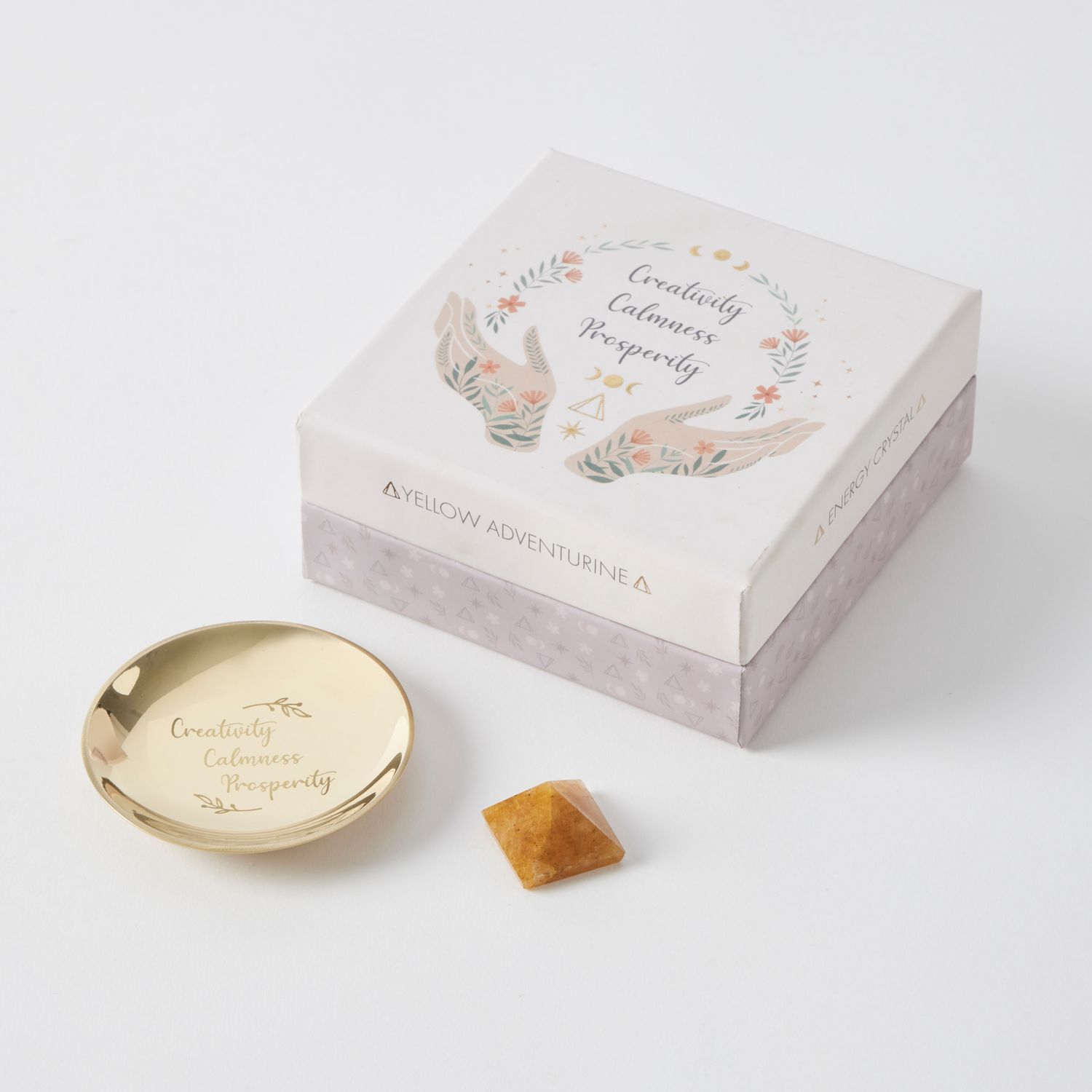 PILBEAM LIVING Energy Crystal Gift Set - Yellow Aventurine