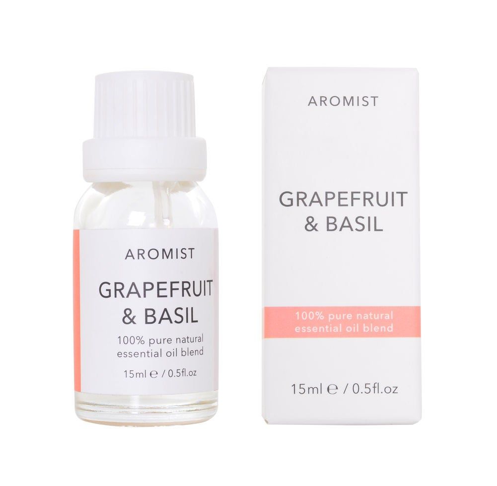 AROMIST Grapefruit &amp; Basil Natural Oil Blend - 15ml