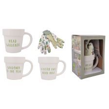 GIBSONS GIFTS Garden Glove &amp; Mug Set Assorted. Design