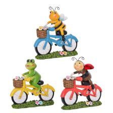 GIBSONS GIFTS Garden Bike Ornament