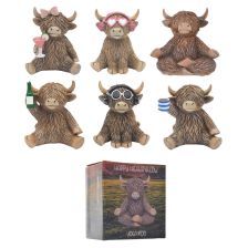 GIBSONS GIFTS Happy Highland Cows