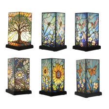 GIBSONS GIFTS Stained Painted Lamp