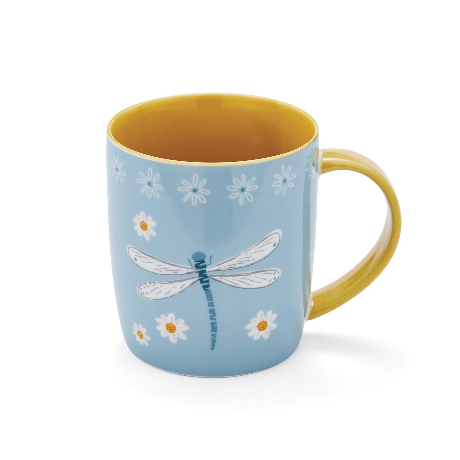 COOKSMART English Meadow - Dragonflies Barrel Mug