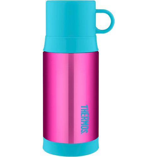 THERMOS FUNtainer Vacuum Insulated Warm Drink Bottle Pink - 355 ml - DISC