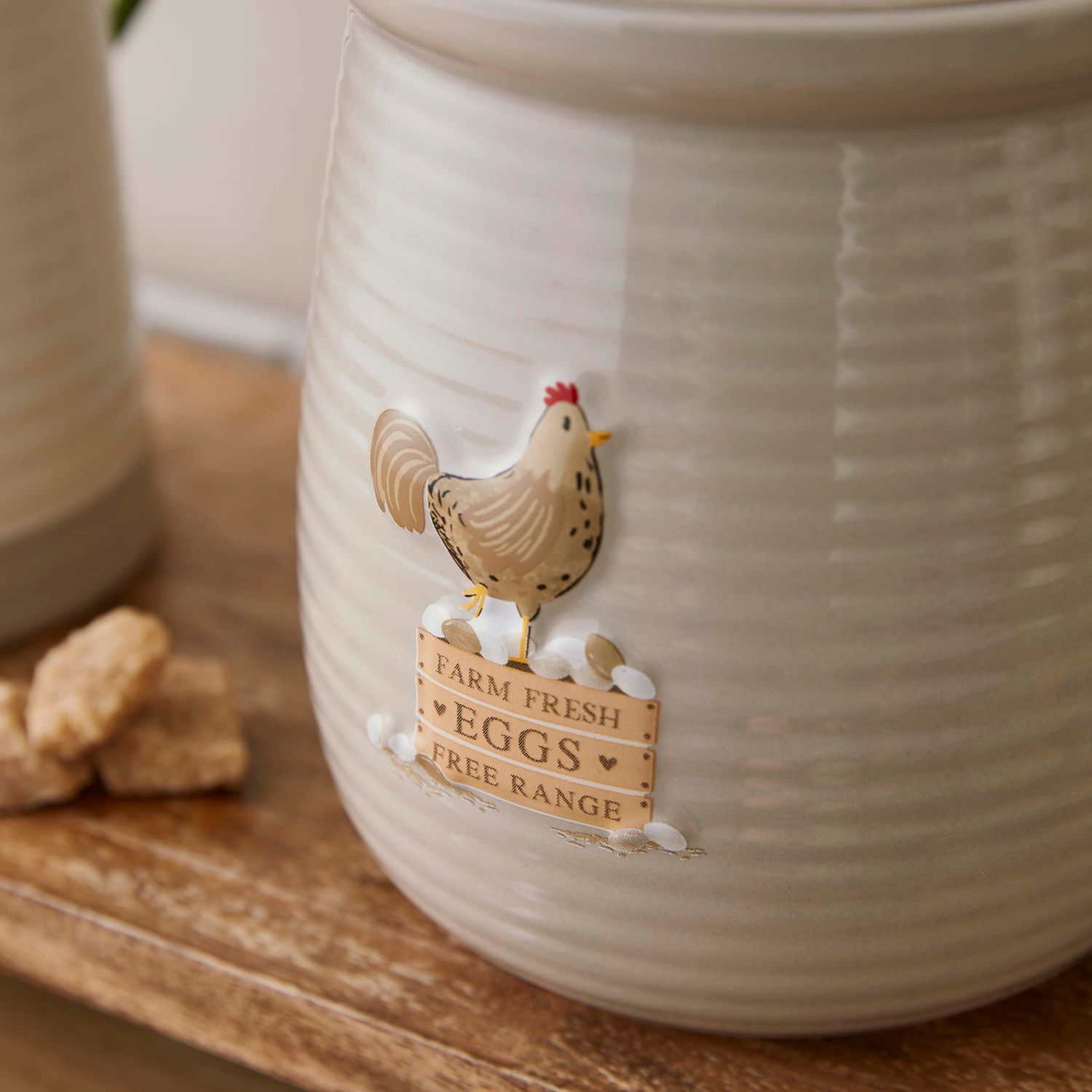 COOKSMART Hen House Lane - Canister - Farm Fresh Eggs