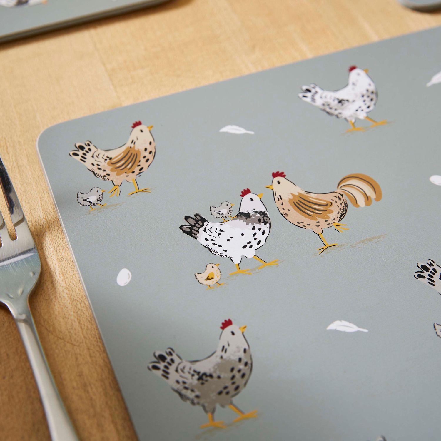 COOKSMART Hen House Lane - Set of 4 Placemats