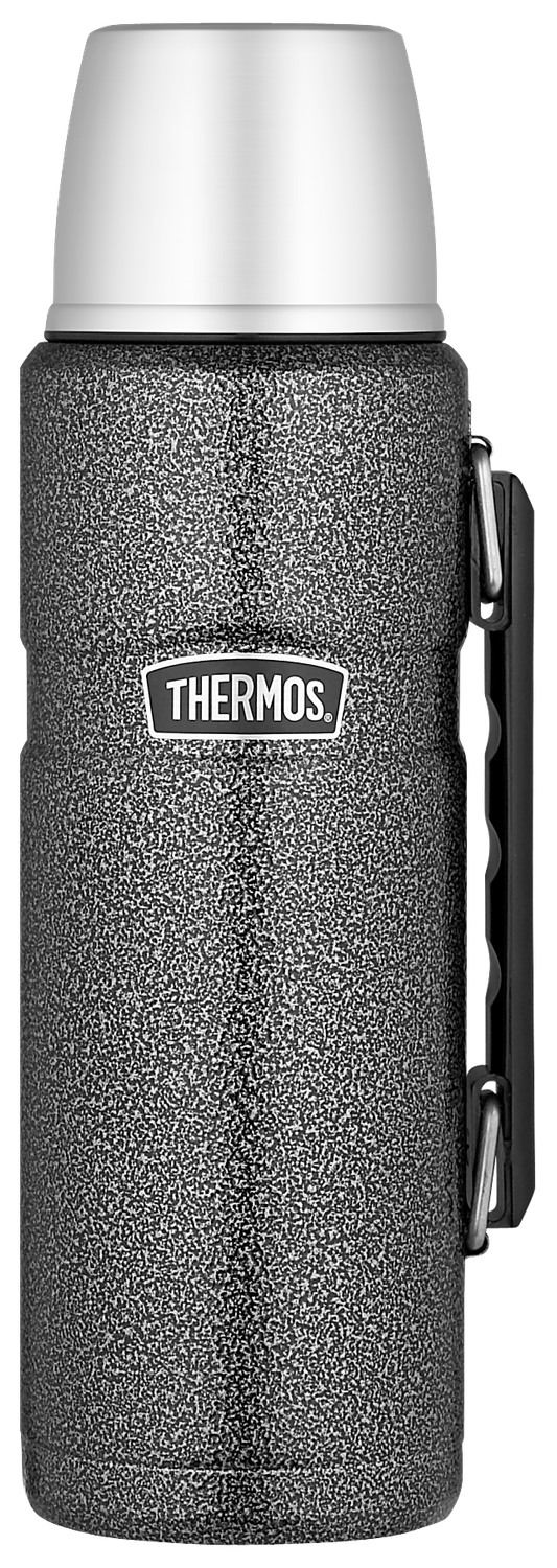 THERMOS Stainless King Vacuum Insulated Flask - Hammertone - 1.2 L