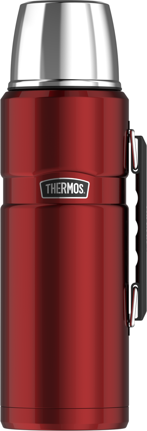 THERMOS Stainless King Vacuum Insulated Flask - Red - 2 L