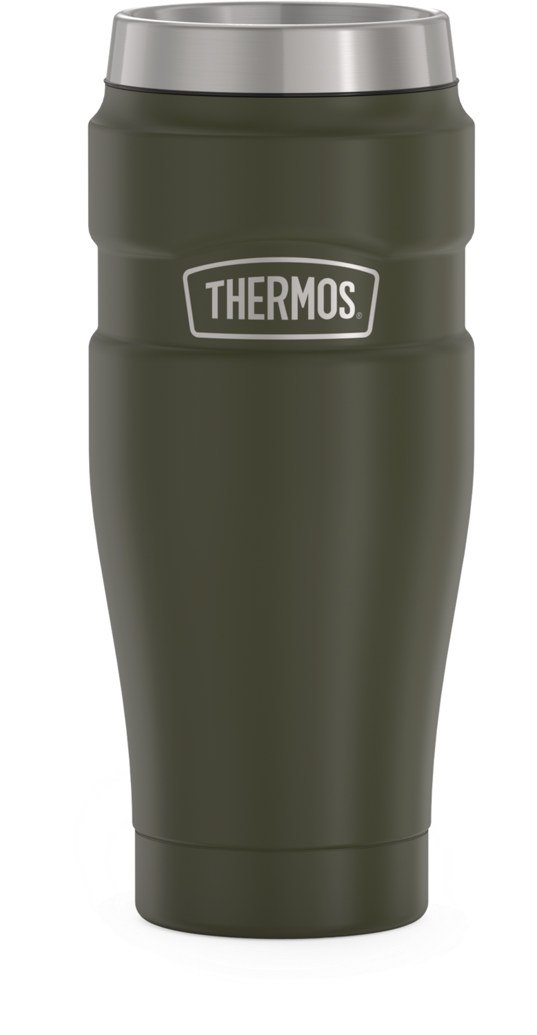 THERMOS Stainless King Vacuum Insulated Tumbler - Army Green - 470 ml
