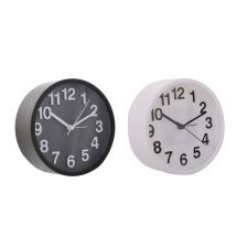 GIBSONS GIFTS Black &amp; White Alarm Clock Large