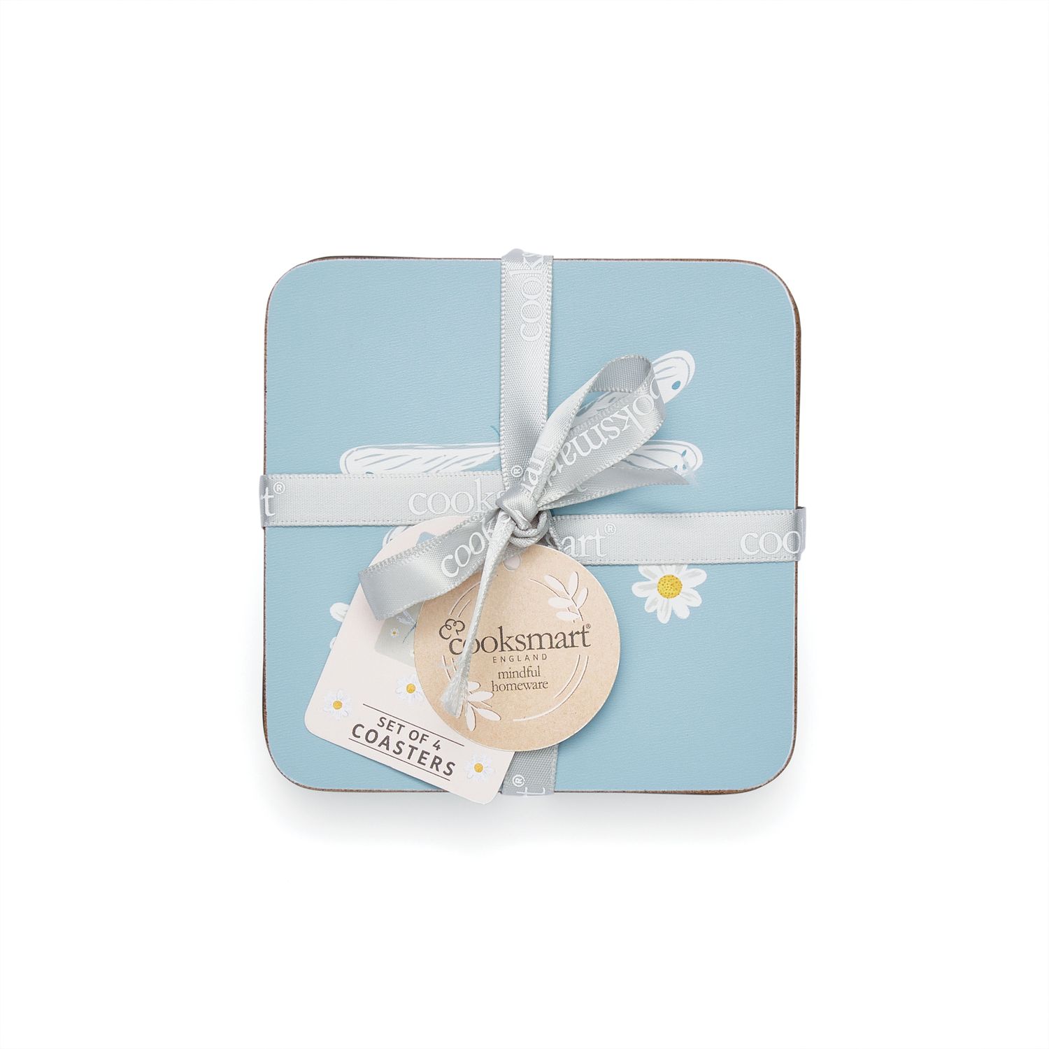 COOKSMART English Meadow - Set of 4 Coasters