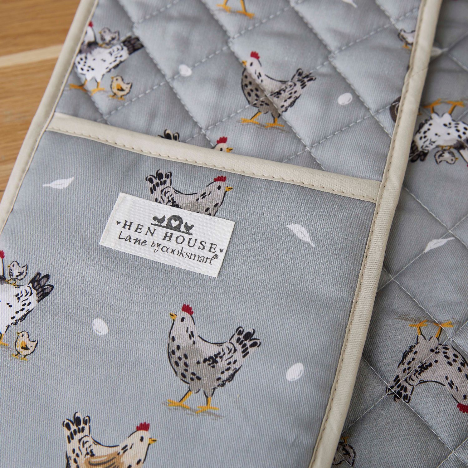 COOKSMART Hen House Lane - Double Oven Glove