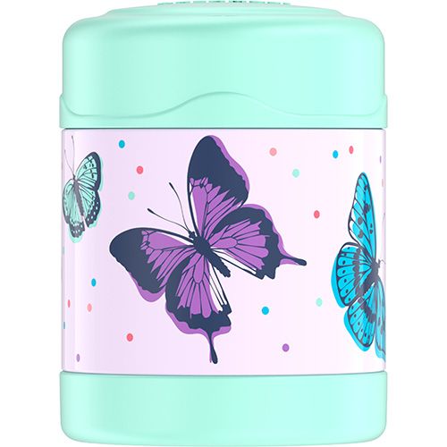 THERMOS FUNtainer Vacuum Insulated Food Jar - Butterfly Frenzy - 290 ml - DISC