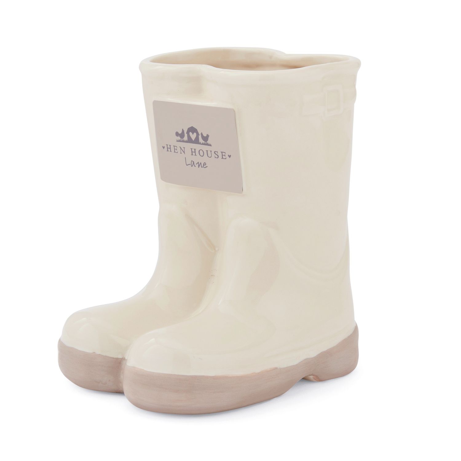 COOKSMART Hen House Lane - Wellies Utensil Pot / Vase