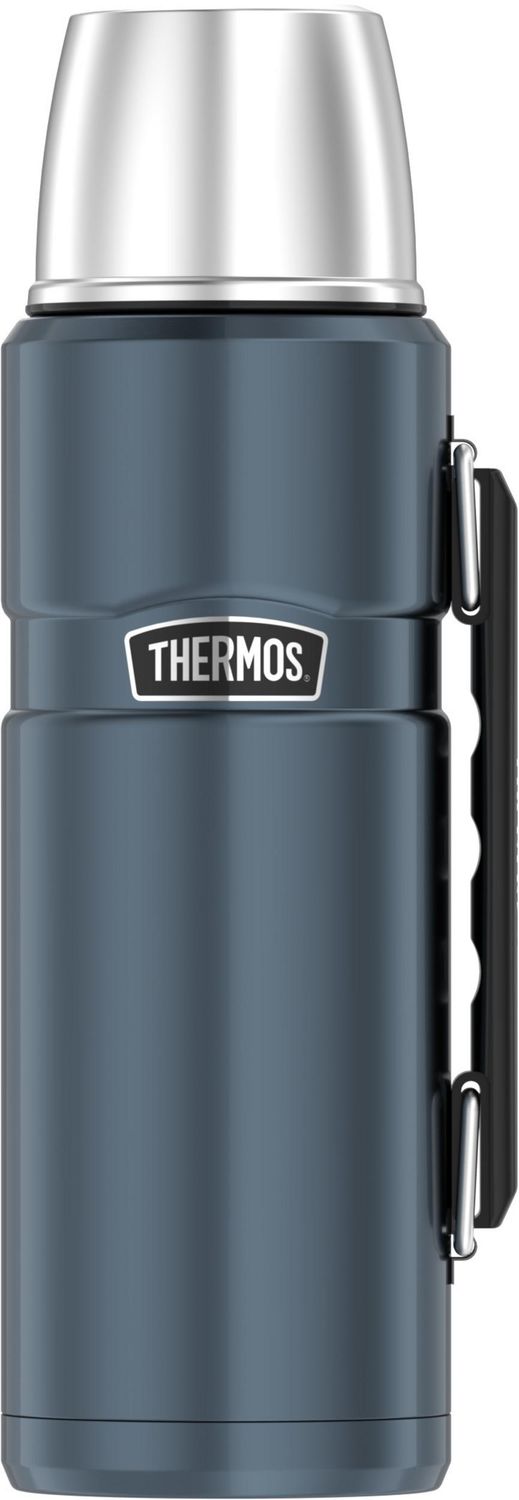THERMOS Stainless King Vacuum Insulated Flask - Slate - 1.2 L