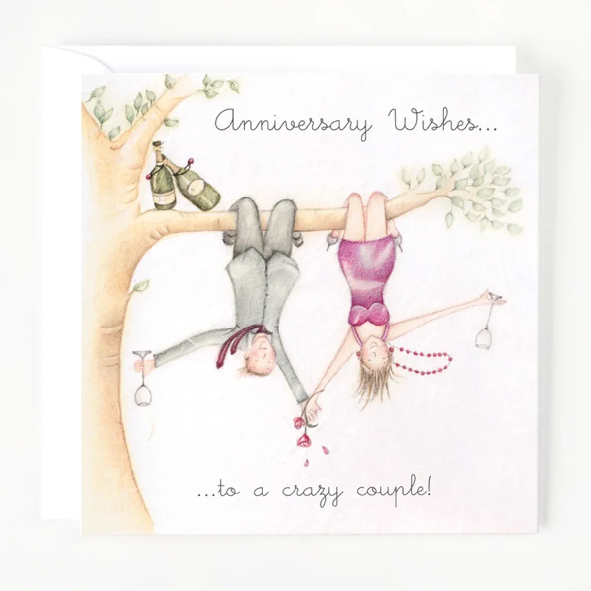 BERNI PARKER DESIGNS Crazy Couple Anniversary Card