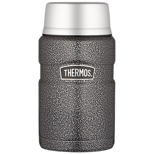THERMOS Stainless King Vacuum Insulated Food Jar - Hammertone - 710 ml