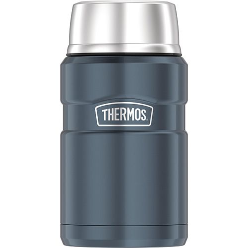 THERMOS Stainless King Vacuum Insulated Food Jar - Slate - 710 ml