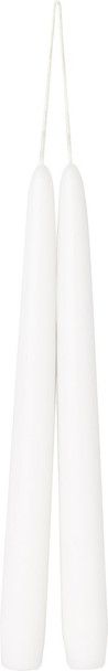 BOLSIUS Tapered Candles - Variant 8717847134196, Colour: White