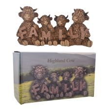 HUGHIE Highland Cow Family