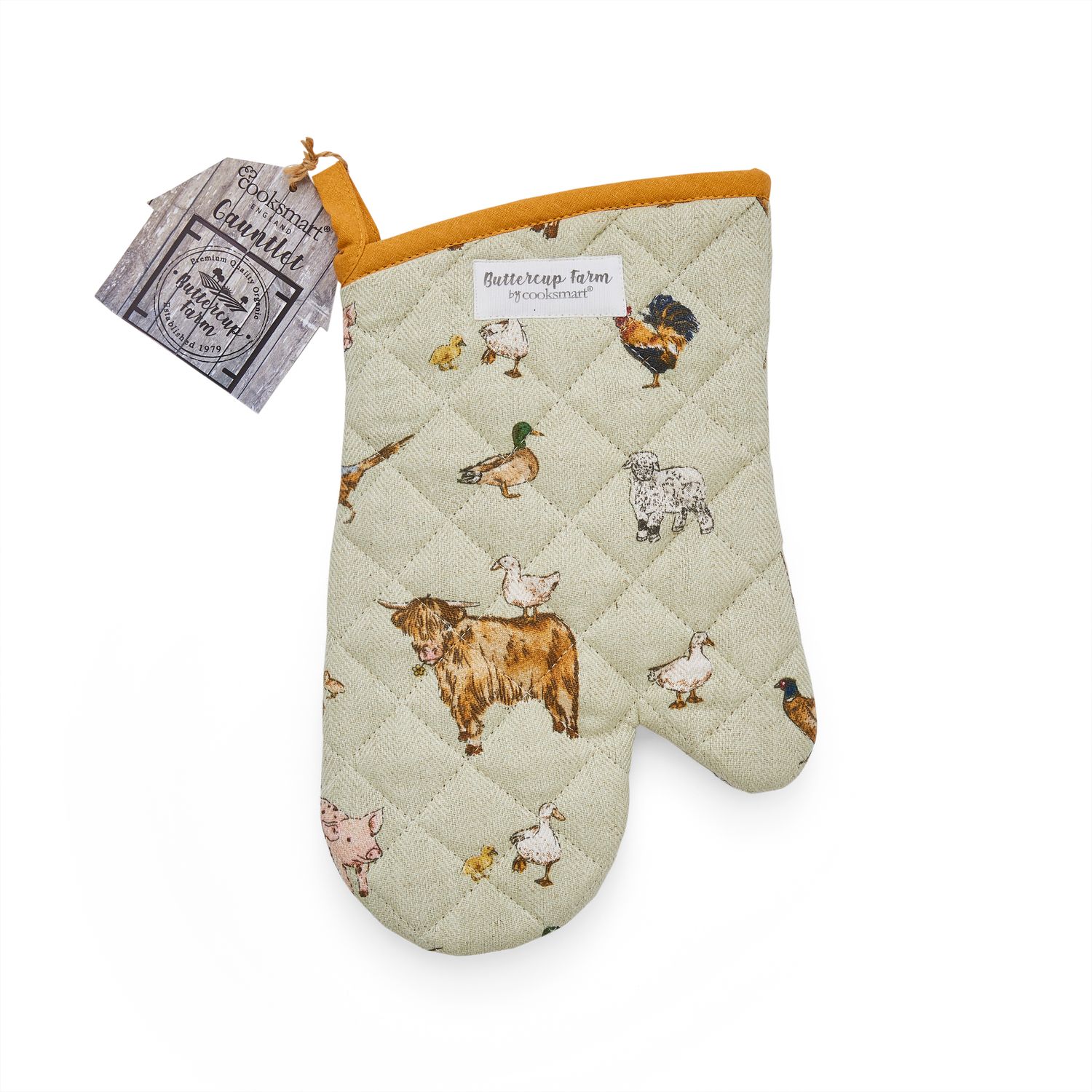 COOKSMART Buttercup Farm - Gauntlet - Organic Cotton (GOTS)
