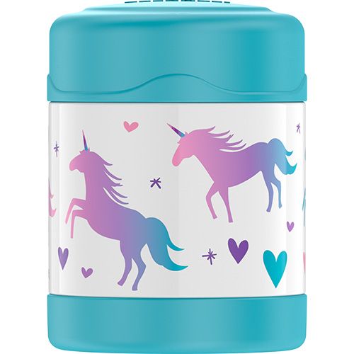 THERMOS FUNtainer Vacuum Insulated Food Jar - Unicorn - 290 ml - DISC