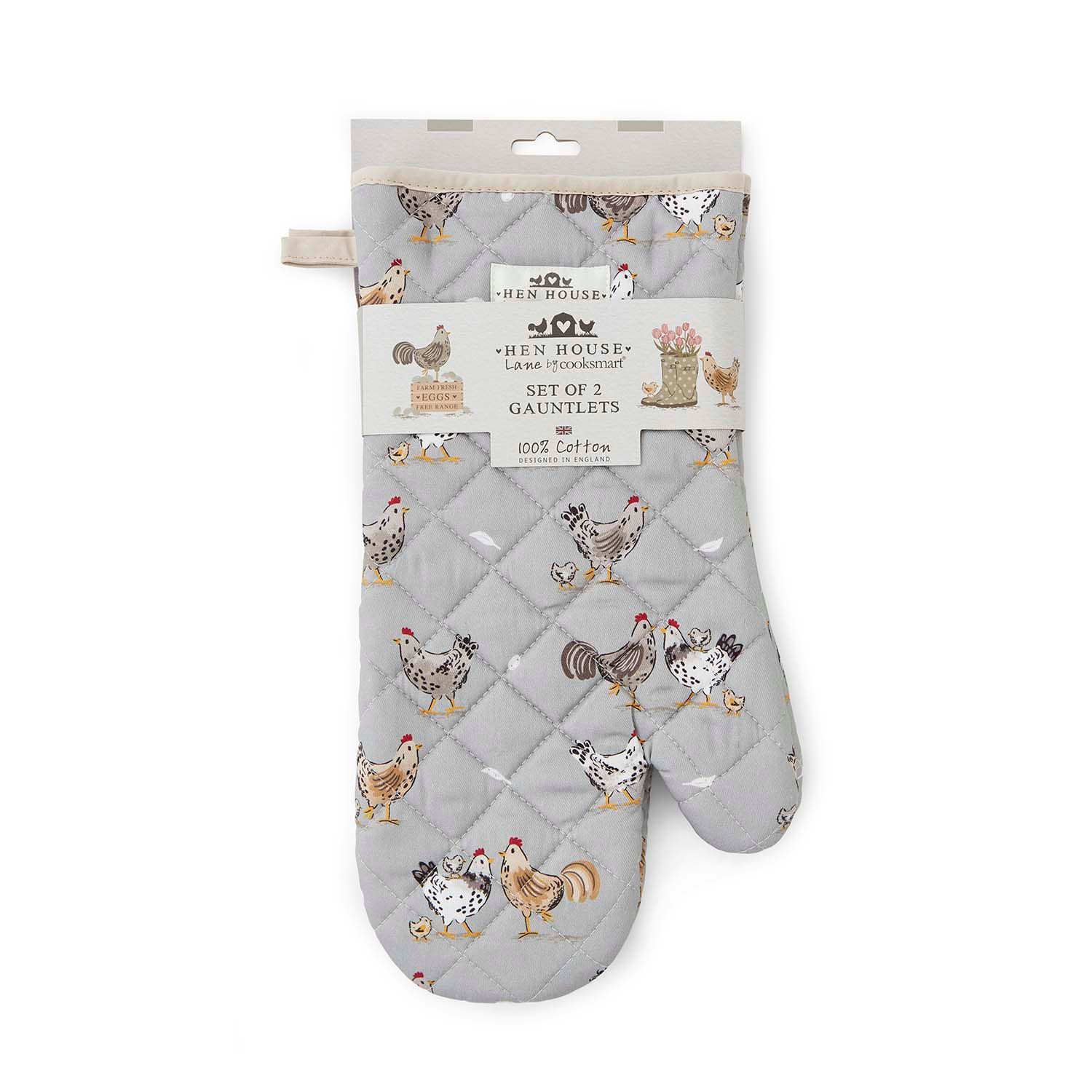 COOKSMART Hen House Lane - 2 Pack Gauntlets