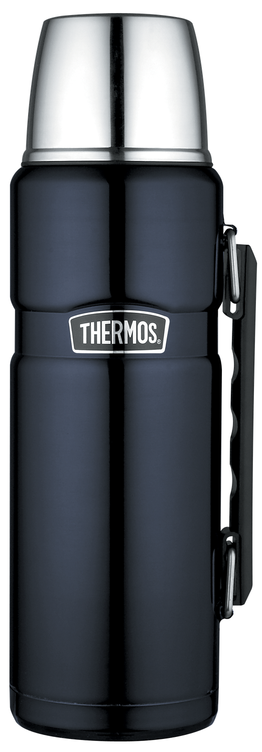 THERMOS Stainless King Vacuum Insulated Flask - Midnight Blue - 1.2 L