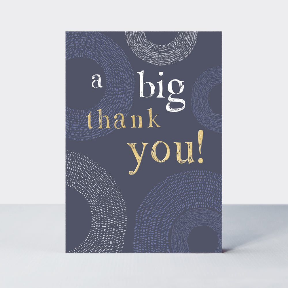 RACHEL ELLEN DESIGNS Ebb &amp; Flow A Big Thank You Card