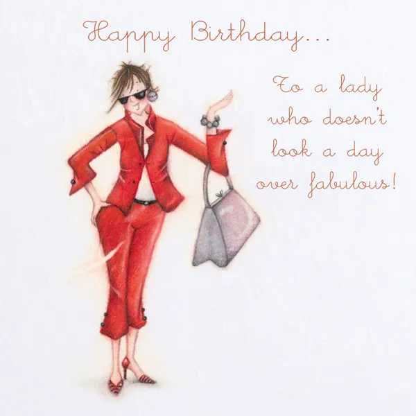 BERNI PARKER DESIGNS HB- A Day Over Fabulous (Foiled)