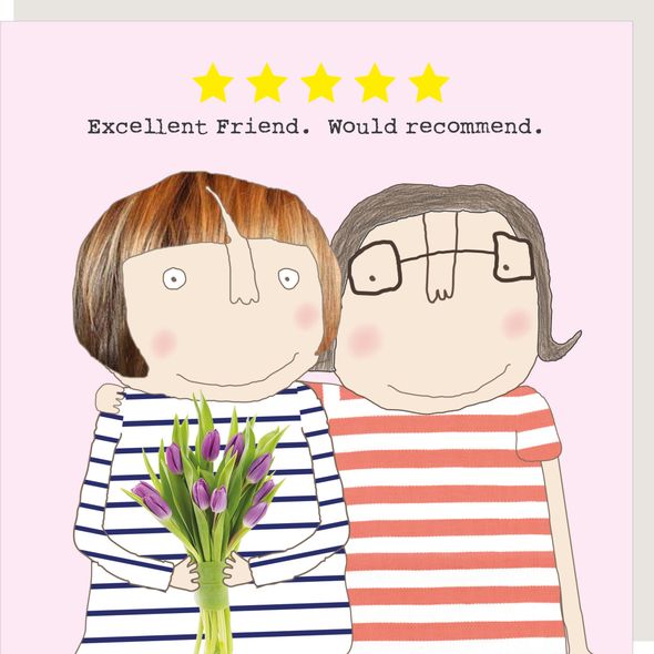 ROSIE MADE A THING Five Star Friend Greeting Card