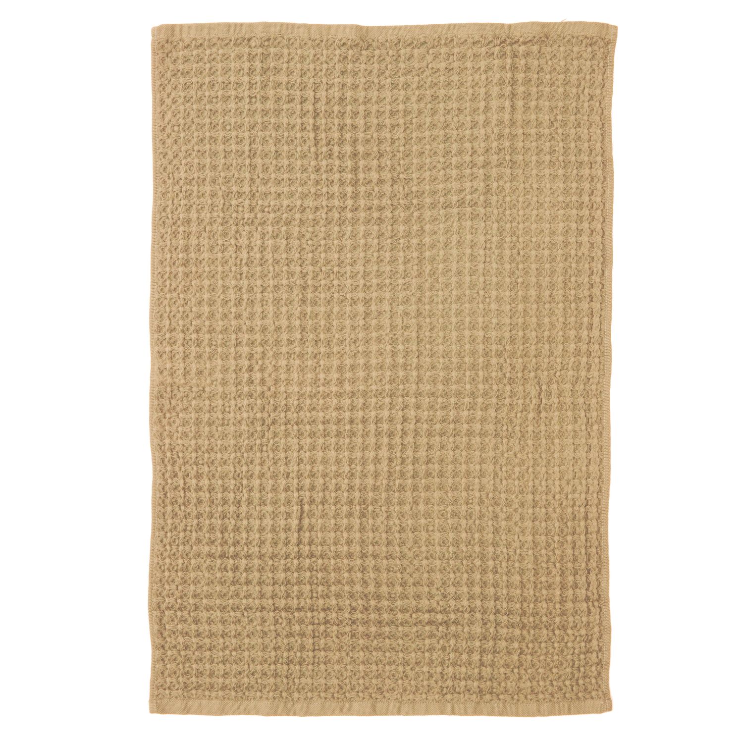 LADELLE Chunky Waffle 2pk Kitchen Towel - Taupe - DISC