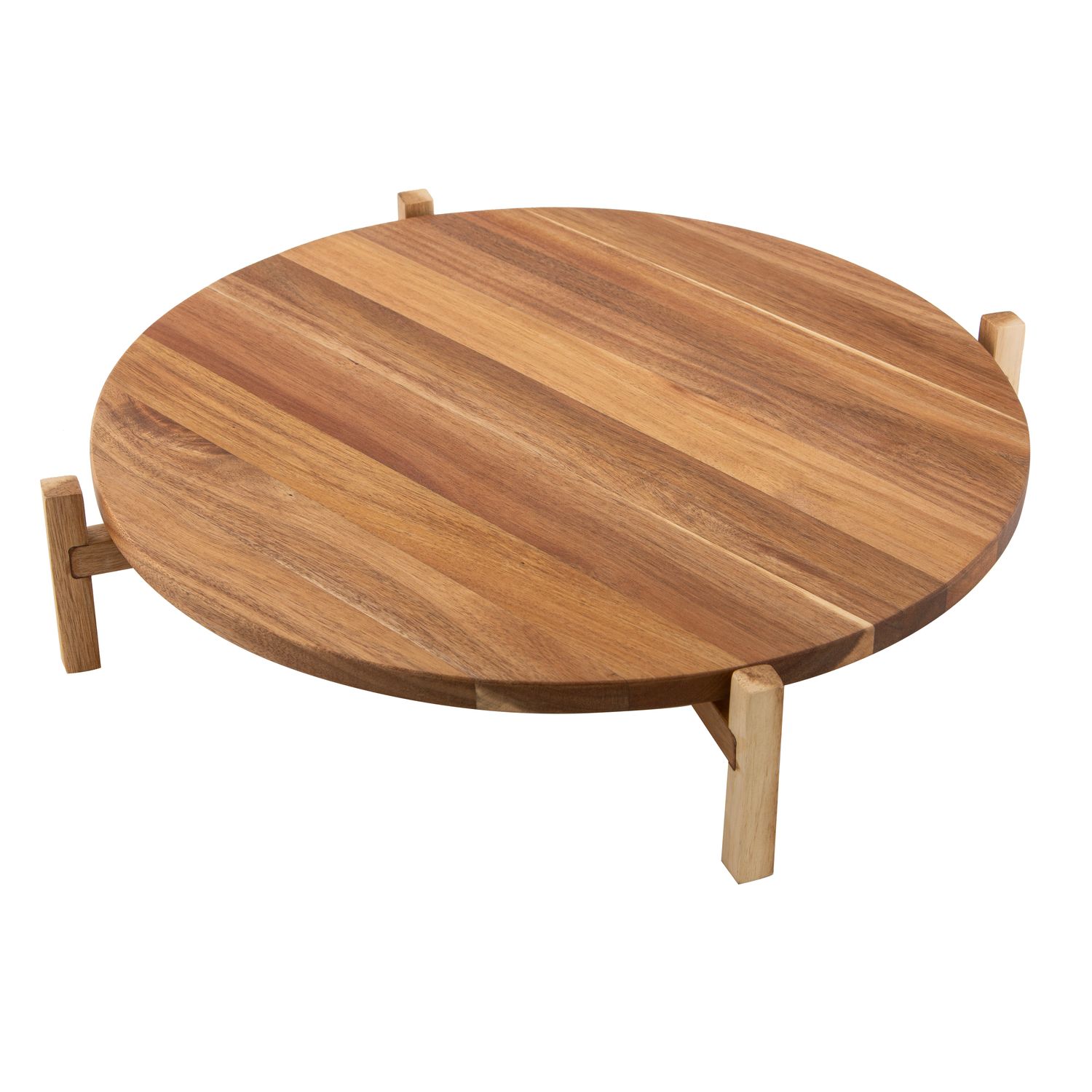 LADELLE Gather Elevated Lazy Susan
