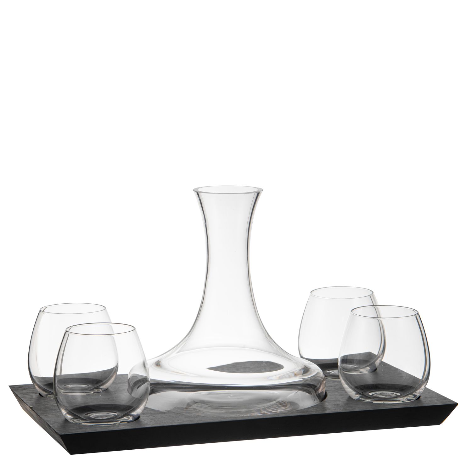 TEMPA Harvey Black 6pc Wine Set