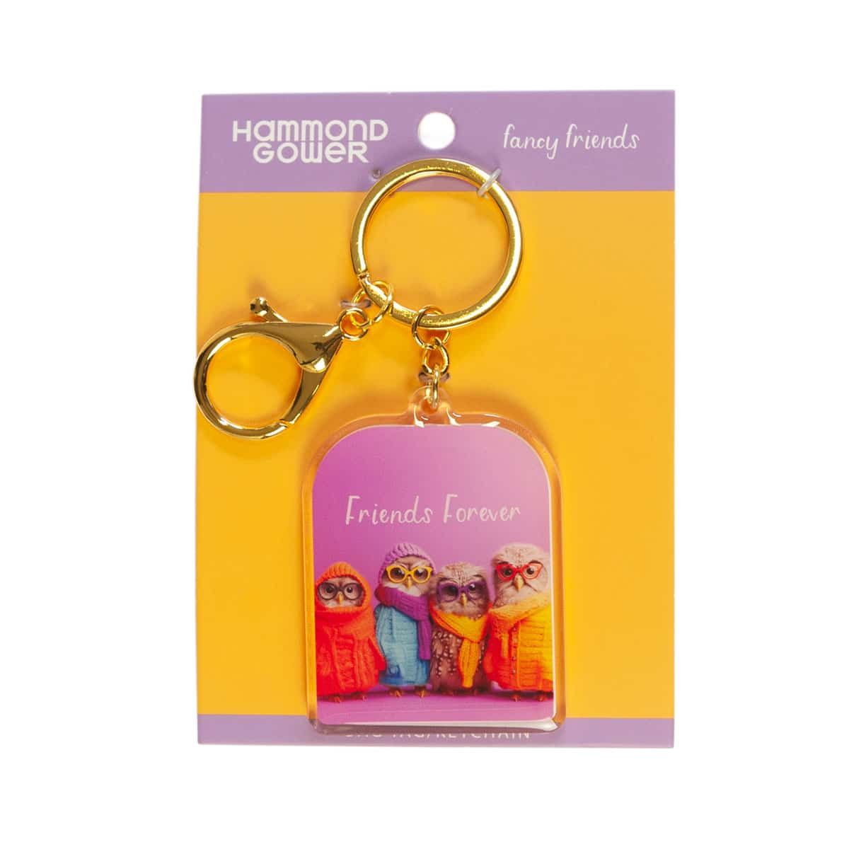 HAMMOND GOWER Keyring - Friends Forever
