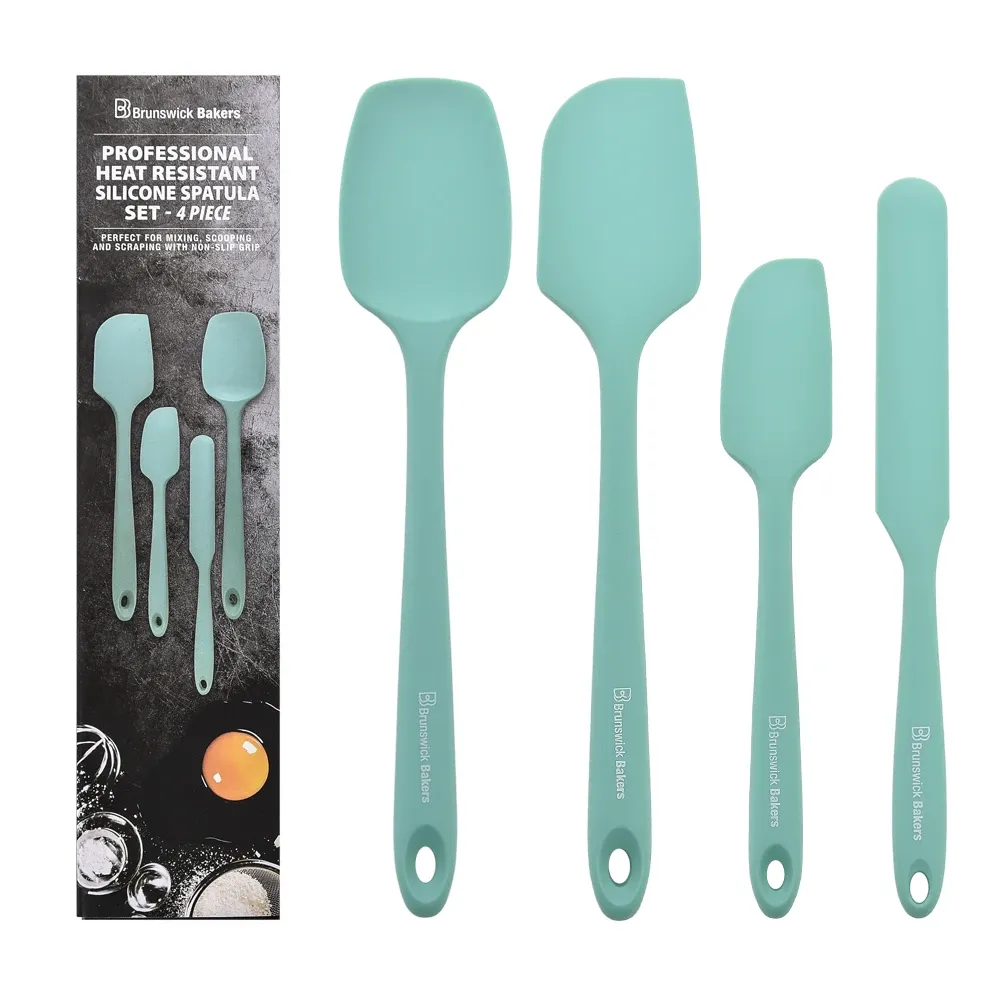 BRUNSWICK BAKERS 28cm Spatulas 28cm Set of 4 - Cyan
