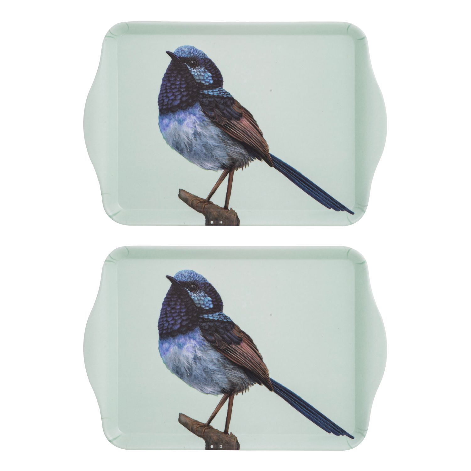 ASHDENE Modern Birds 2pk Scatter Tray - Wren