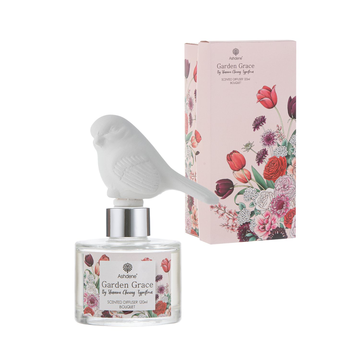 ASHDENE Garden Grace Bouquet Bird Diffuser