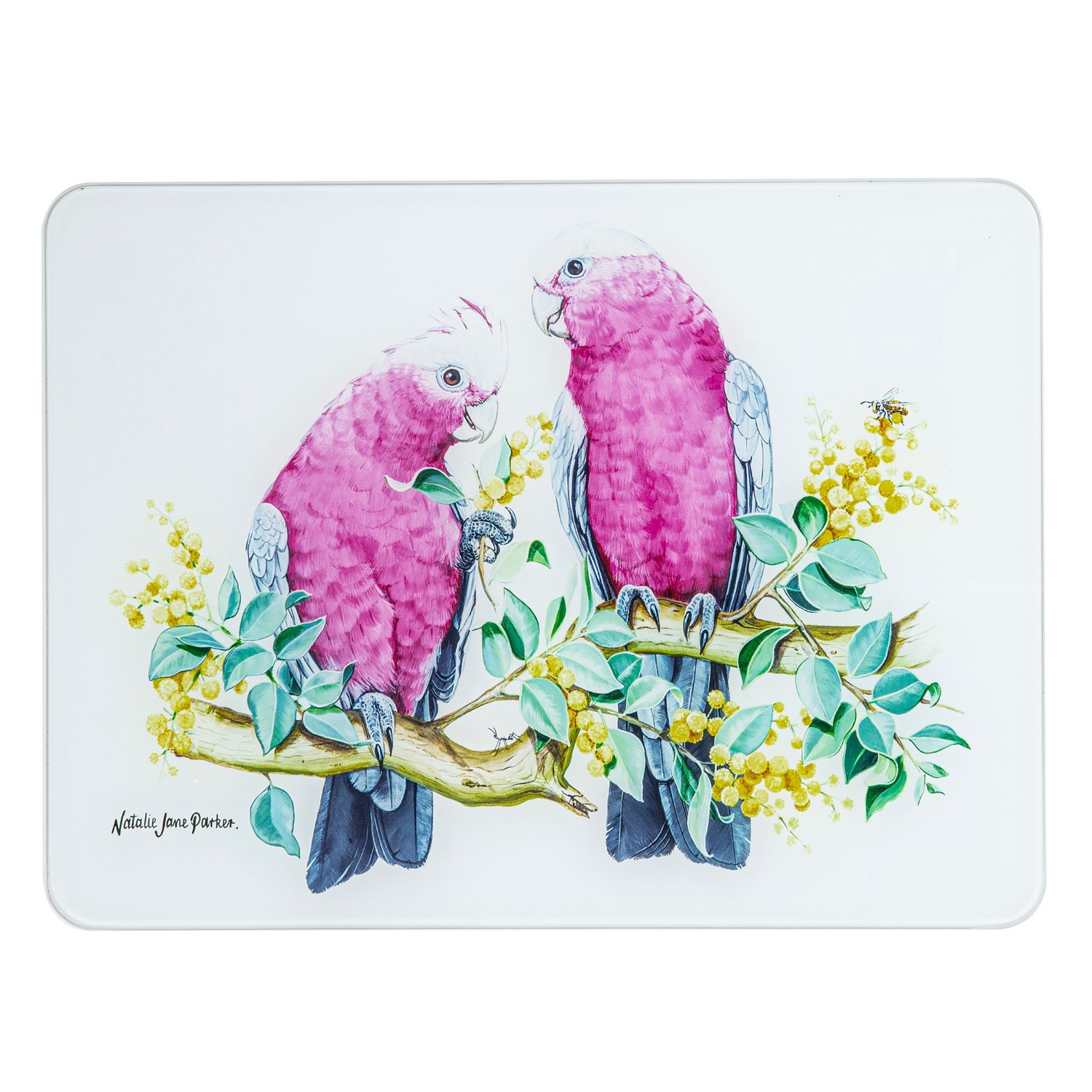 ASHDENE Australian Birds Surface Protector - Galahs