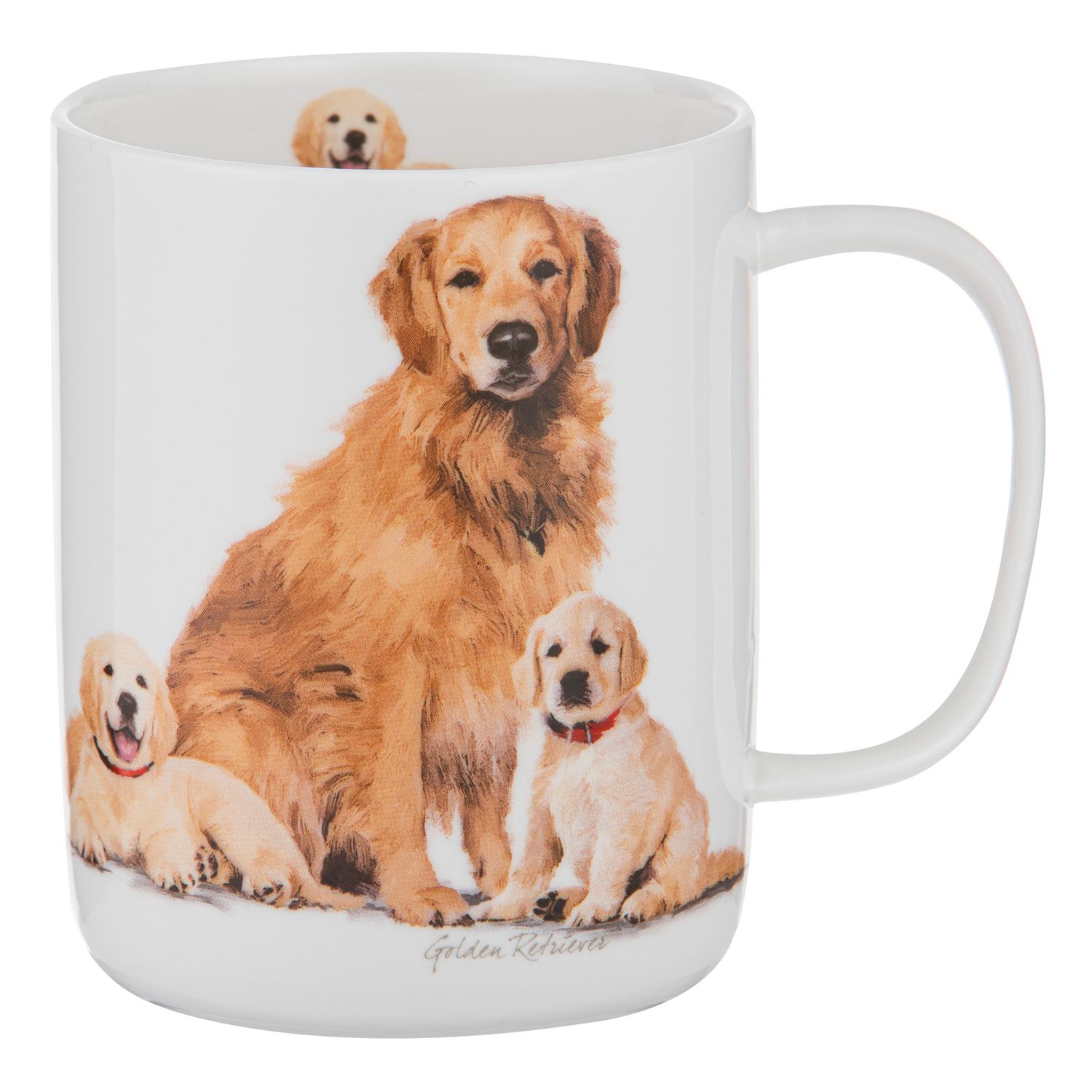 ASHDENE Puppy Love Mug - Golden Retriever