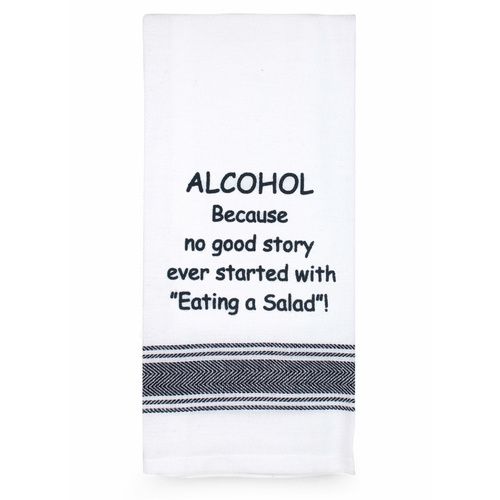 TAMBORIL Funny Sentiments Tea Towel - No Good Story