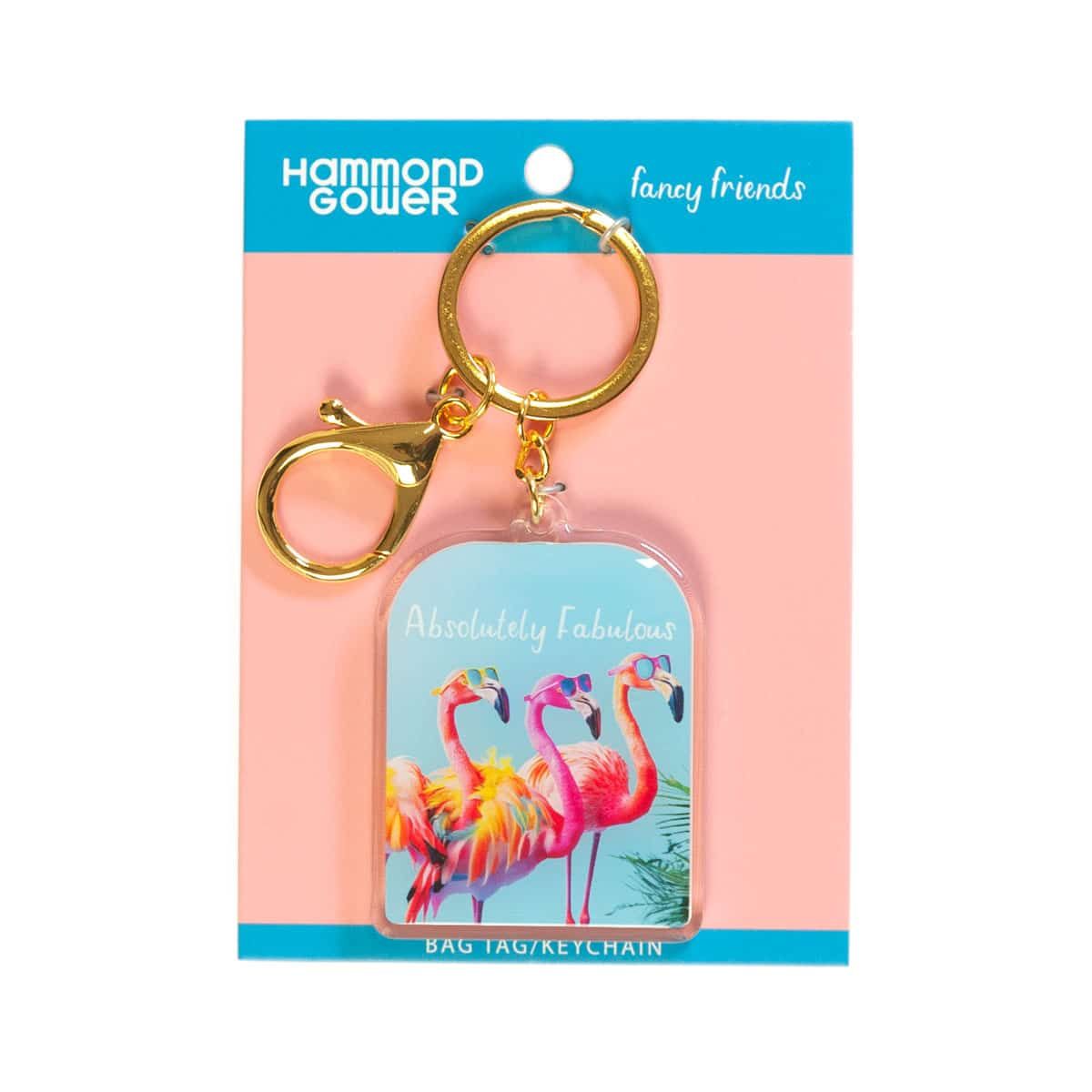 HAMMOND GOWER Keyring - Absolutely Fabulous