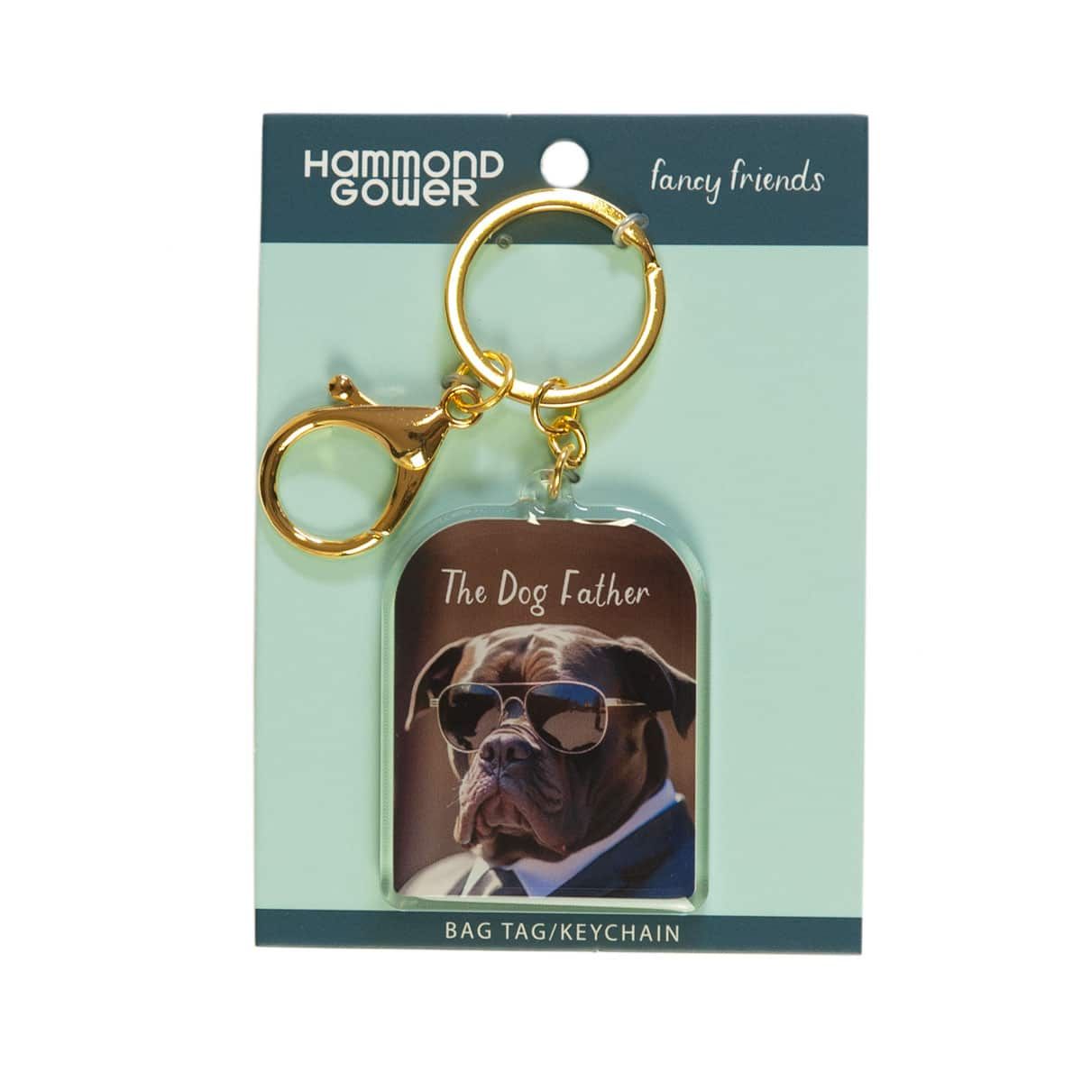 HAMMOND GOWER Keyring - The Dog Father