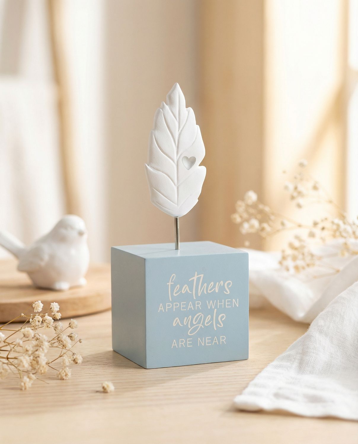 HOUSE OF SENTIMENTS Sentiment Figurine - Feather