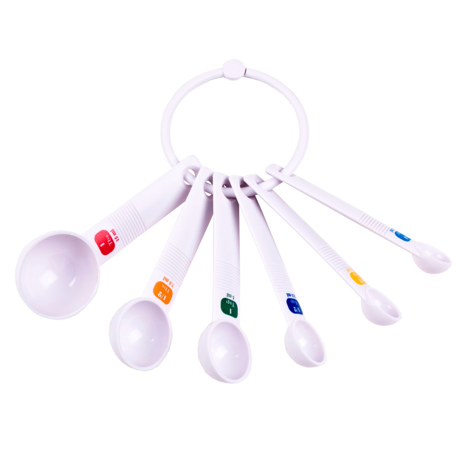 APPETITO Plastic Measuring Spoons Set 6